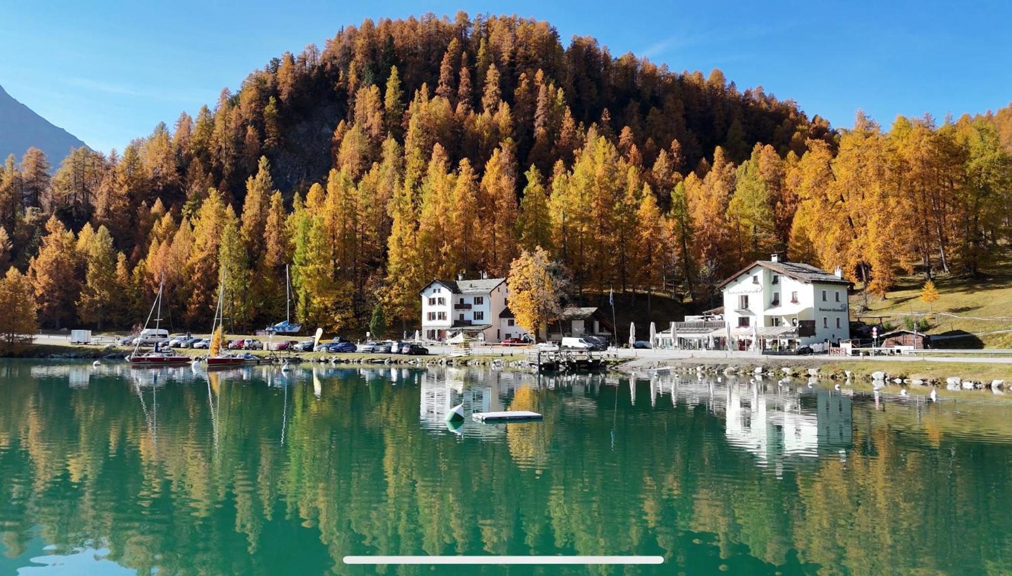 Hotel Cristallina Sils Maria Buitenkant foto